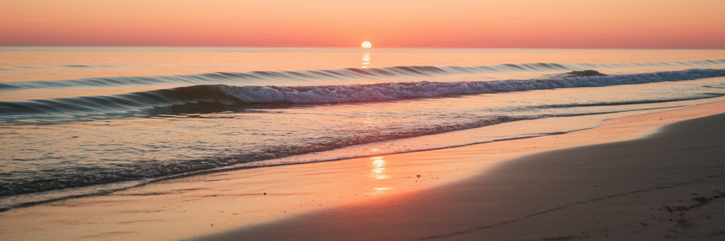 Hopeful sunrise over Chesapeake Bay